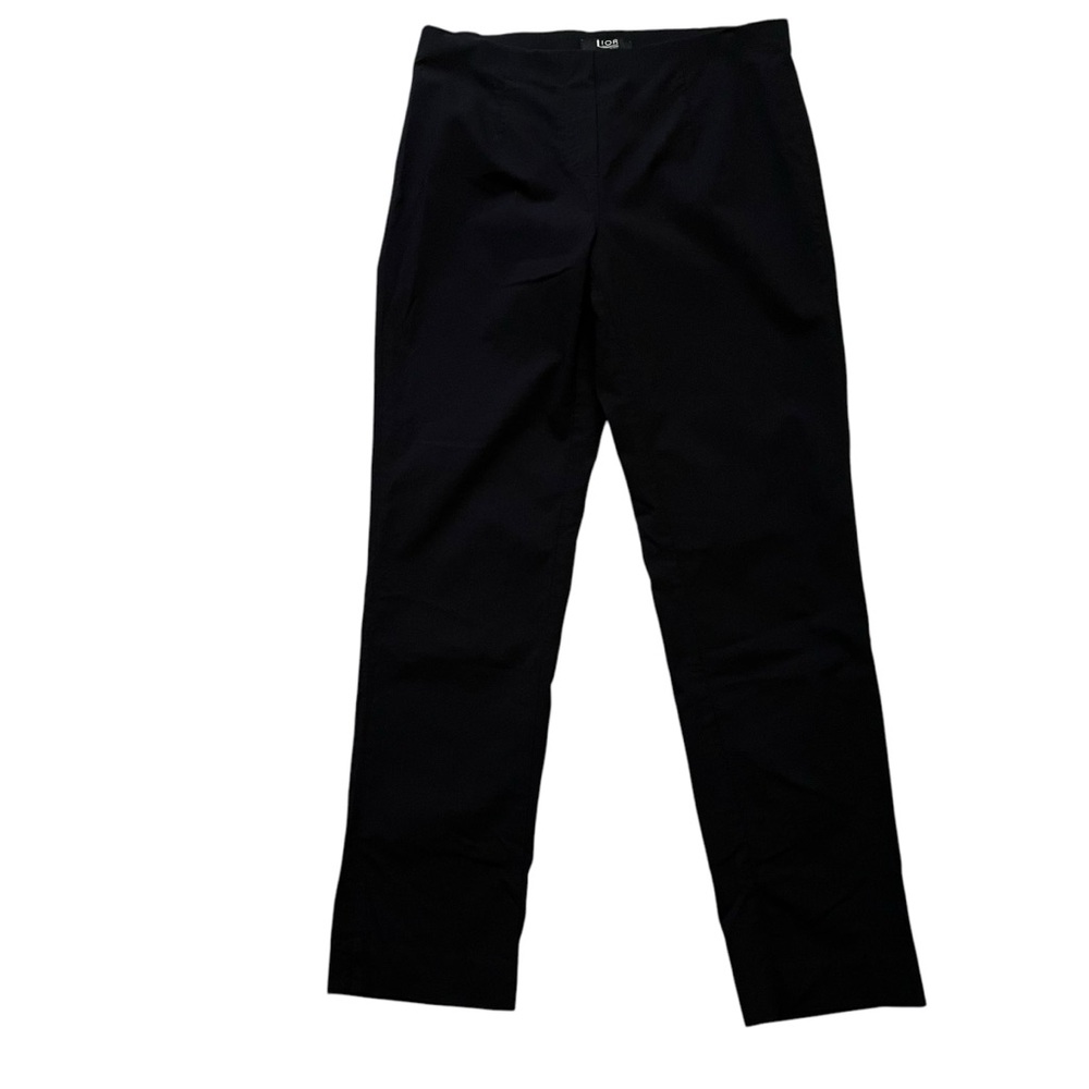 Lior Paris Black "Sasha" Pull On Straight leg Pants 10